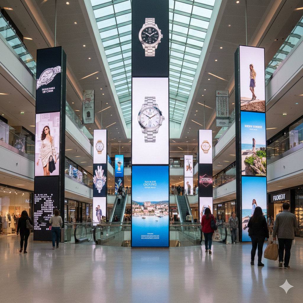 Digital Screen in Mall